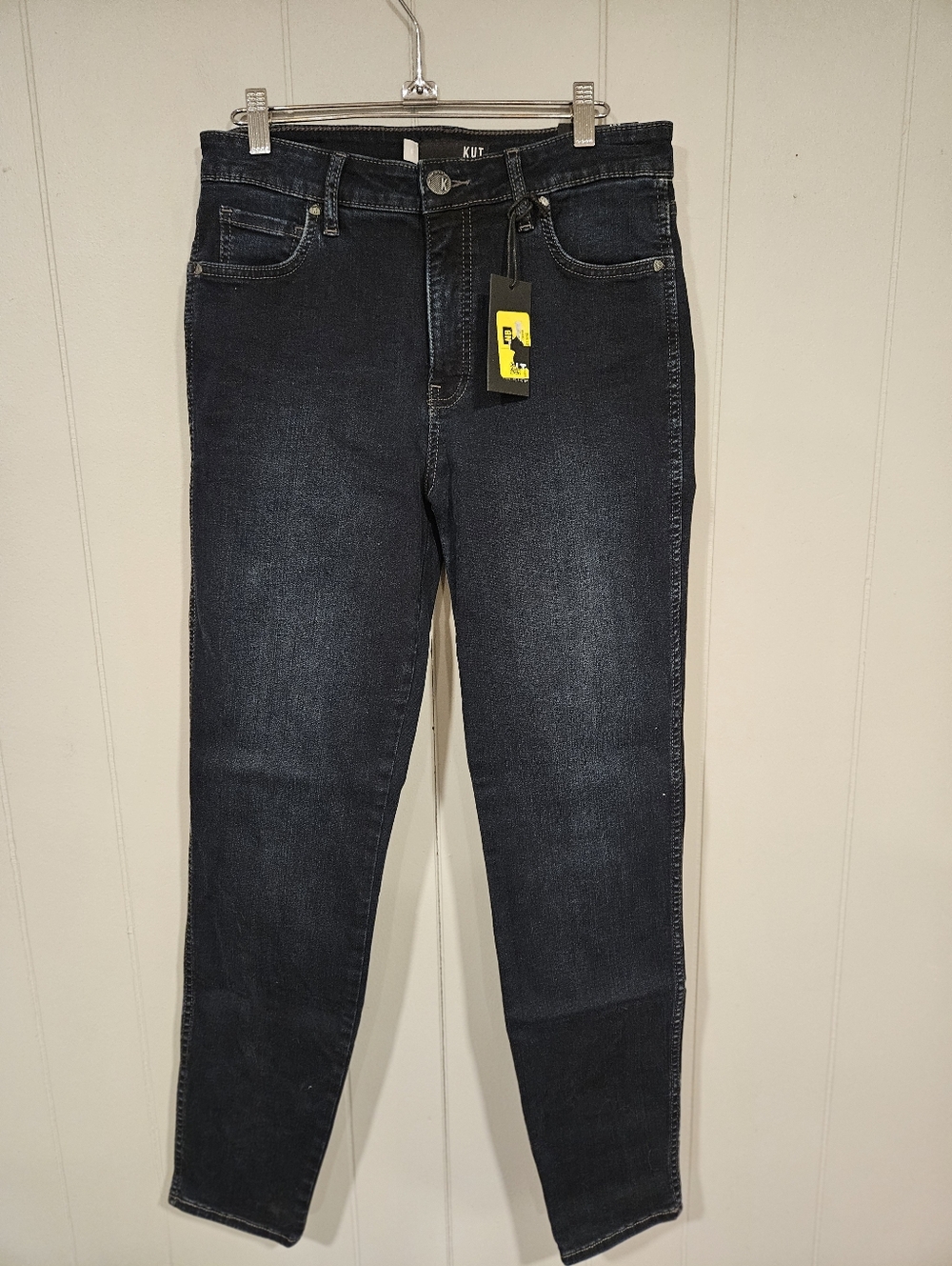 KUT From The Kloth Jeans Womens SZ 6 Fab Ab Diana Skinny Dark Wash Stretch Denim